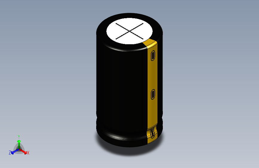 25 x45 BLACK-YELLOW NEGATIVE