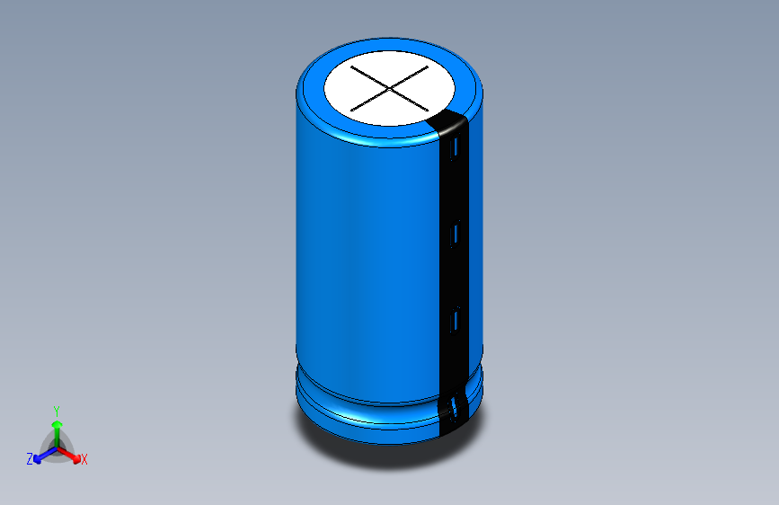 25 x50 BLUE-BLACK NEGATIVE