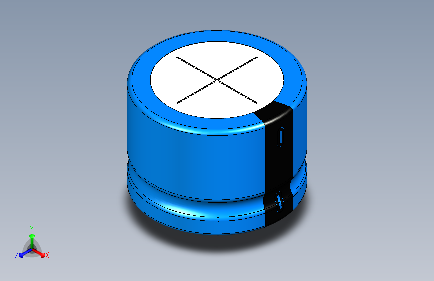 35 x25 BLUE-BLACK NEGATIVE
