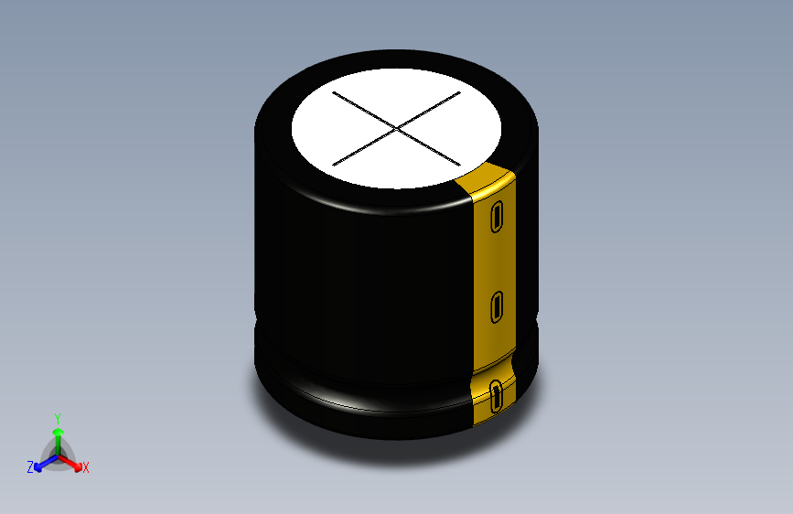 35 x35 BLACK-YELLOW NEGATIVE