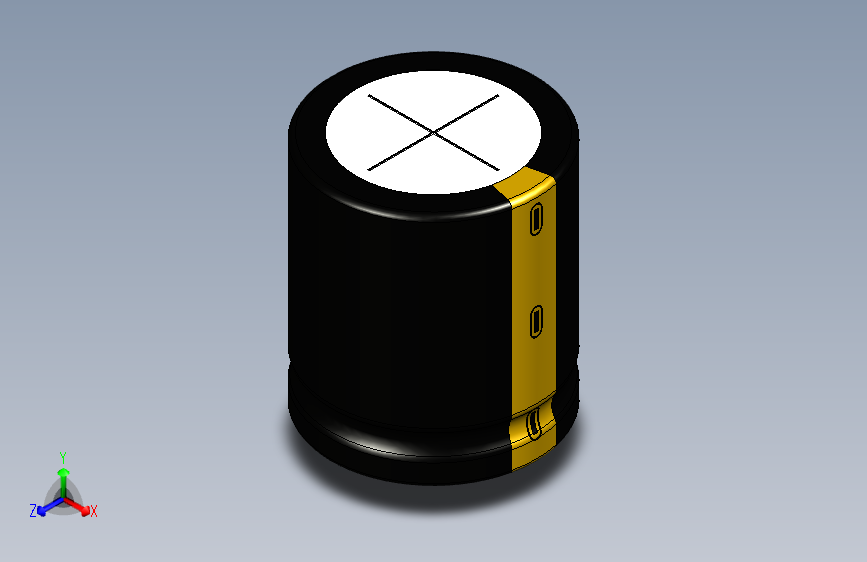 35 x40 BLACK-YELLOW NEGATIVE
