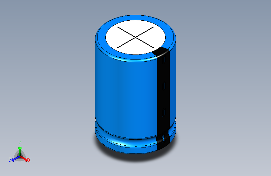 35 x50 BLUE-BLACK NEGATIVE