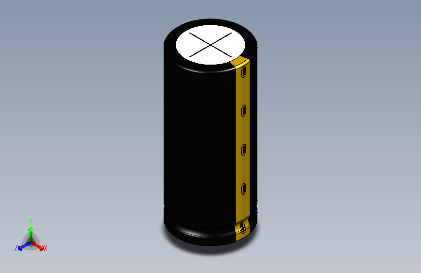 35 x80 BLACK-YELLOW NEGATIVE