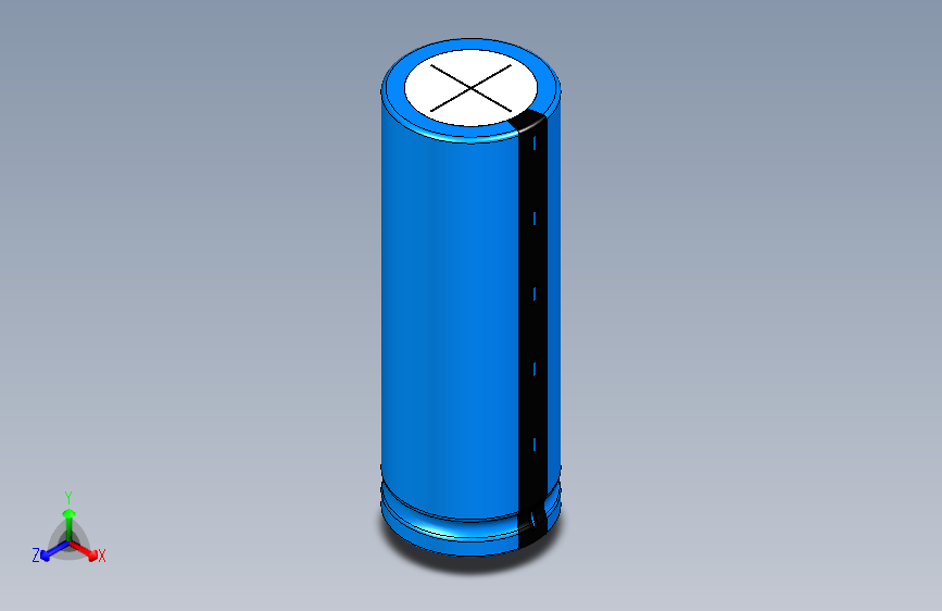 35 x100 BLUE-BLACK NEGATIVE