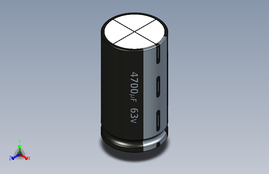 4700uF 63V Electr -22x41 -P.diameter 10mm 