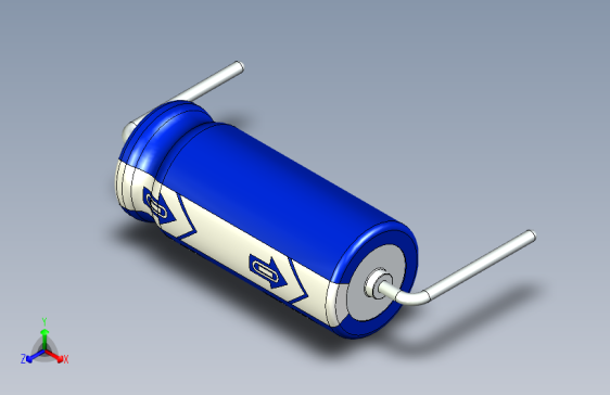Cap. Electrolytic Axial 5x12mm 4.7uf50v Picth 16 mm 