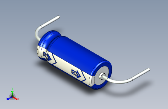-Cap. Electrolytic Axial 5x12mm 47uf10v Picth 20 mm 