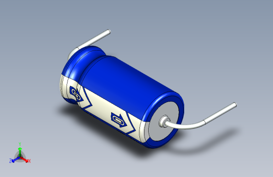 -Cap. Electrolytic Axial 6.3x12mm 47uf Picth 18 mm 