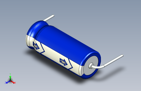 -Cap. Electrolytic Axial 6.3x16mm 100uf Picth 20 mm 