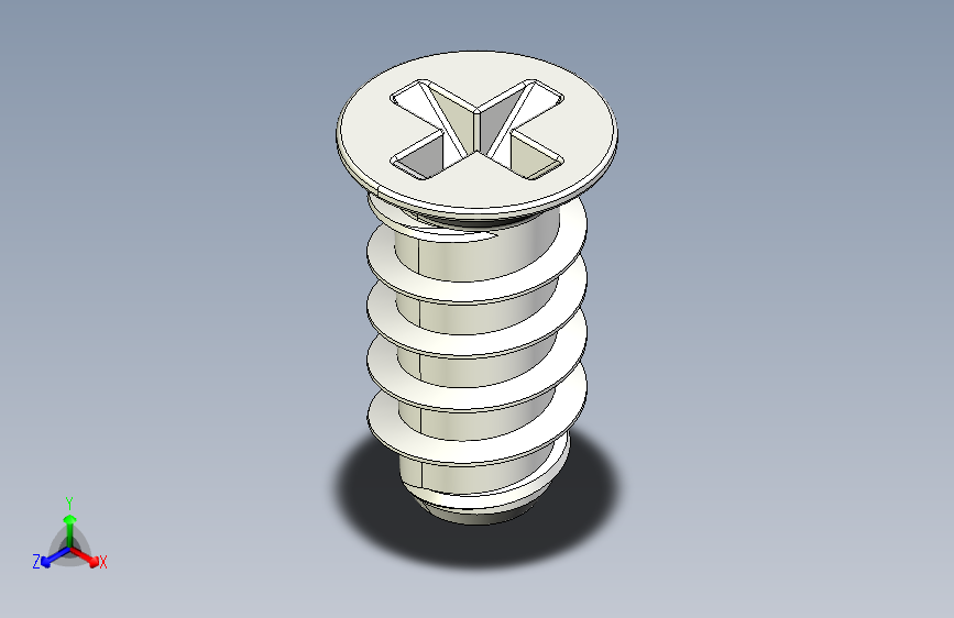 Fan screw KB5x10