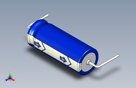 Cap. Electrolytic Axial 8x20mm 10uf Picth 27 mm 