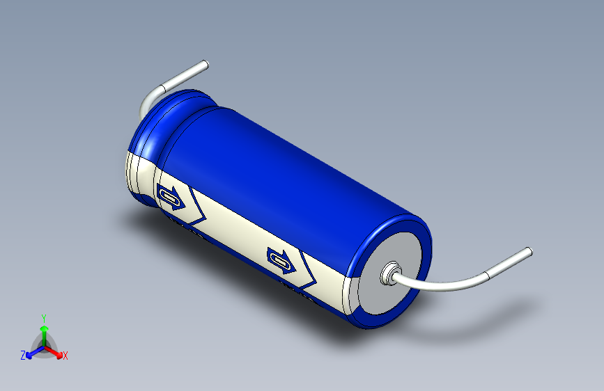 -Cap. Electrolytic Axial 8x20mm 10uf Picth 29 mm 