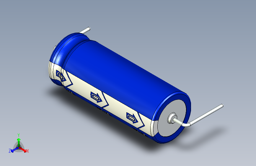 Cap. Electrolytic Axial 10x26mm 4.7uf Picth 33 mm 