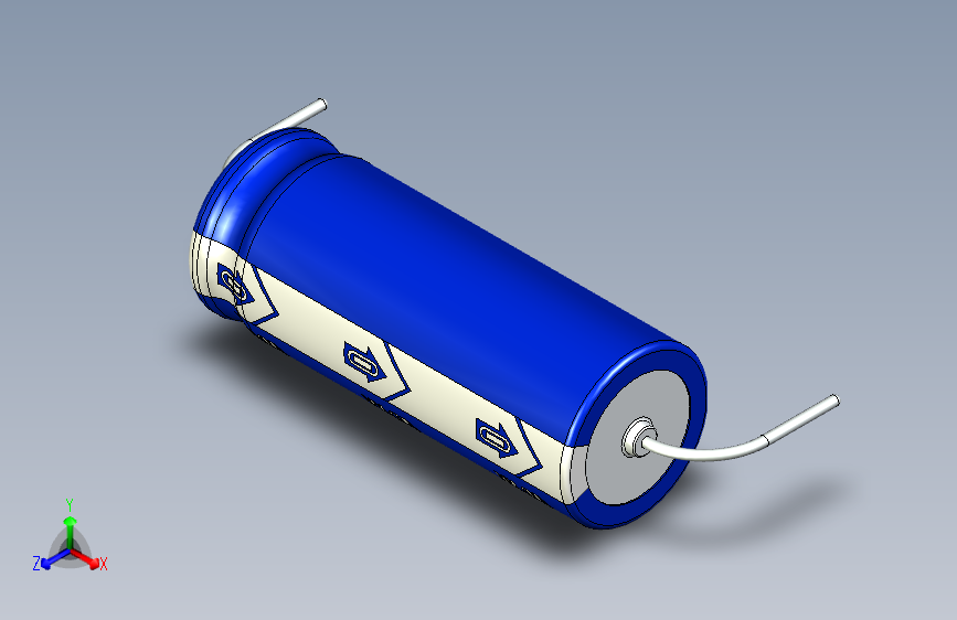 -Cap. Electrolytic Axial 10x26mm 220uf Picth 35 mm 