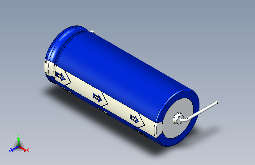 -Cap. Electrolytic Axial 16x40mm Picth 44 mm 