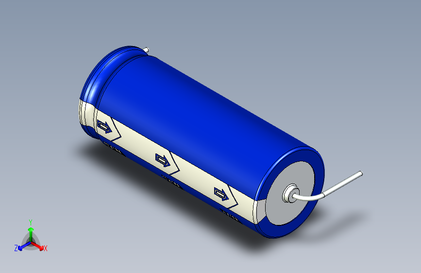 -Cap. Electrolytic Axial 16x40mm Picth 48 mm 