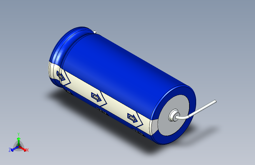 -Cap. Electrolytic Axial 18x40mm Picth 46.5 mm