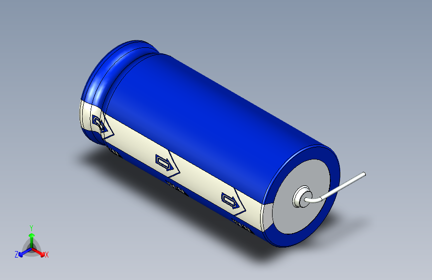 -Cap. Electrolytic Axial 26x60mm Picth 67.5 mm 