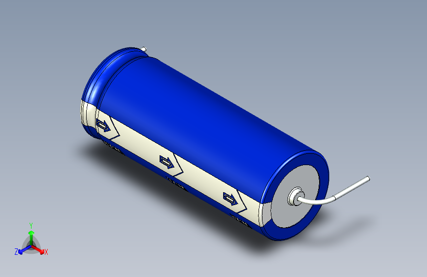-Cap. Electrolytic Axial 47uf. 16x41.5mm Picth 51 mm 