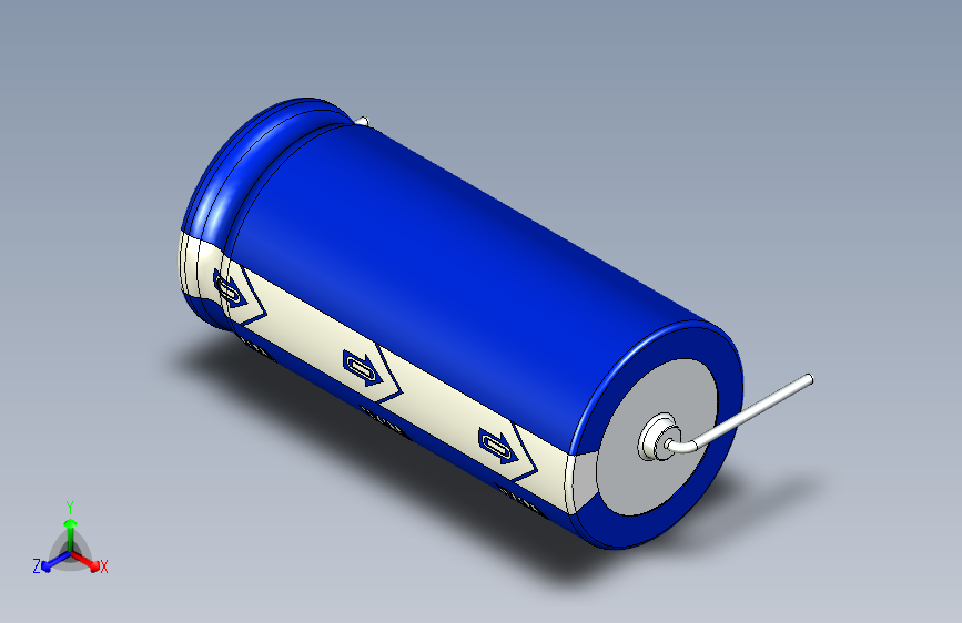 Cap. Electrolytic Axial 4700uf 18x40mm Picth 45 mm 