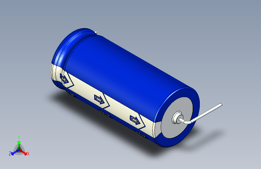 Cap. Electrolytic Axial 4700uf 18x40mm Picth 48 mm 
