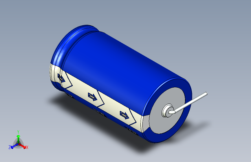 Cap. Electrolytic Axial 4700uf 22x40mm Picth 44 mm 