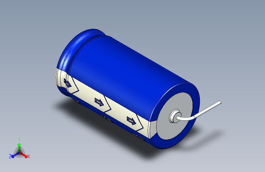-Cap. Electrolytic Axial 4700uf 22x40mm Picth 49 mm 