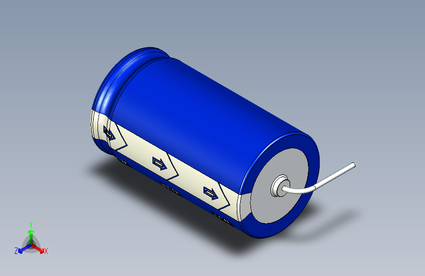 -Cap. Electrolytic Axial 4700uf 22x40mm Picth 50 mm 
