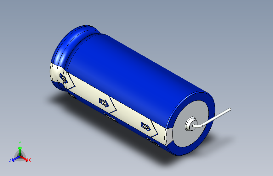 -Cap. Electrolytic Axial 6800uf 25.5x59mm Picth 66 mm 