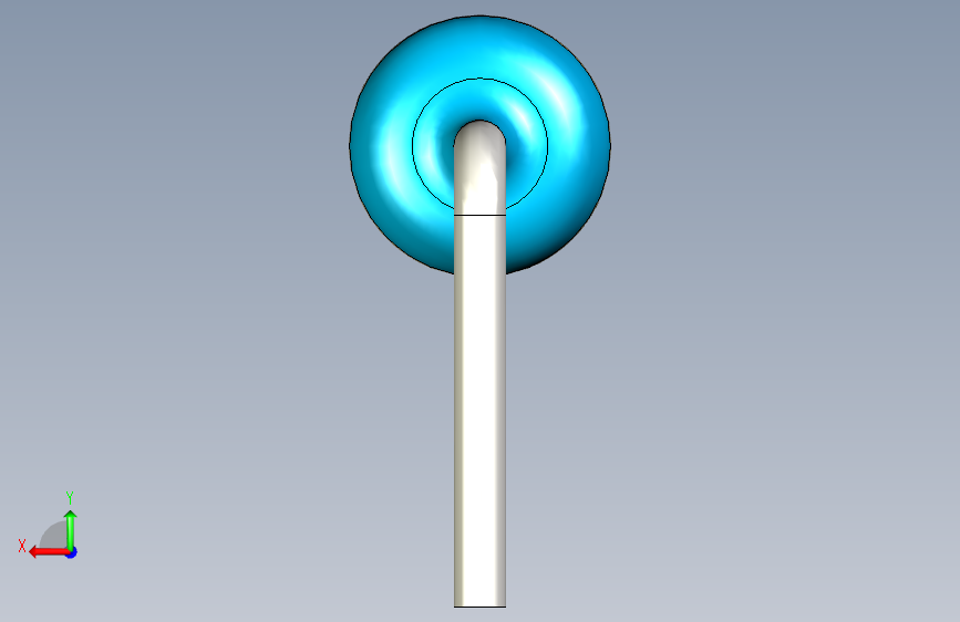 电阻器件4K7-Resistor 0.5w Blue- Diameter 2.5- 12.5- 5% 背面视图