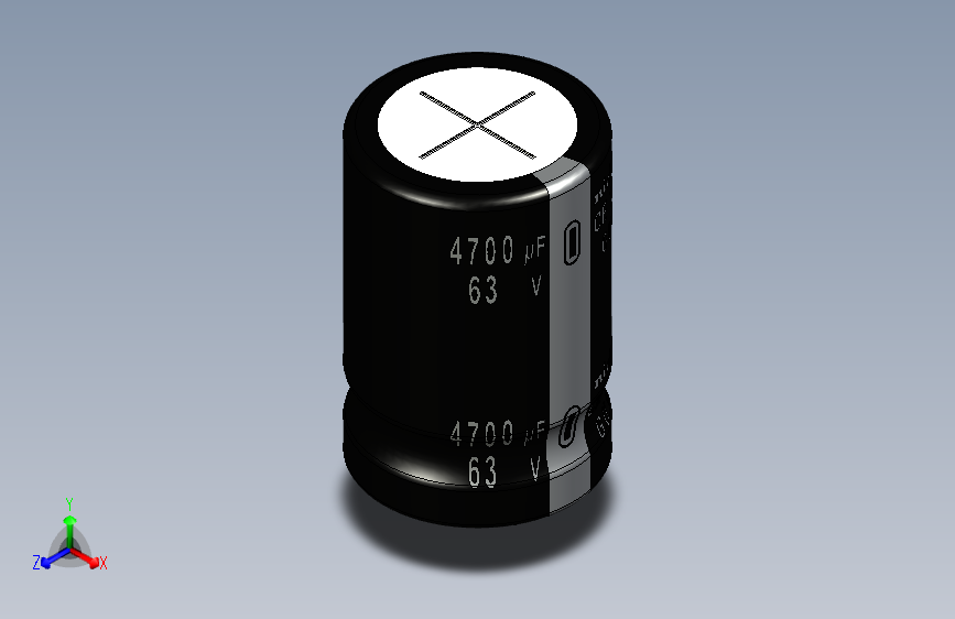 电解电容器-4700uF 63V Electr 20 x30 -P.diameter 10mm