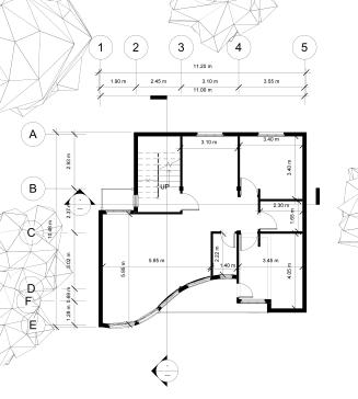 3层100平方米公寓Revit