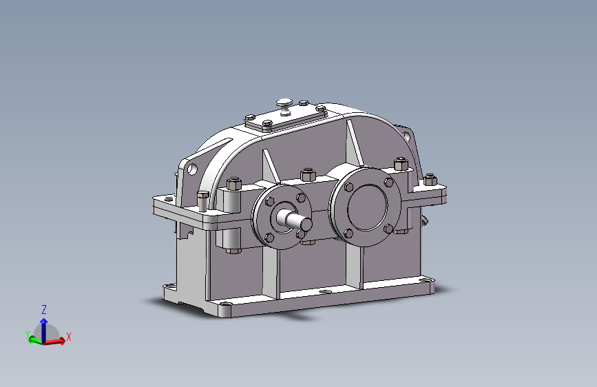 一级减速器建模