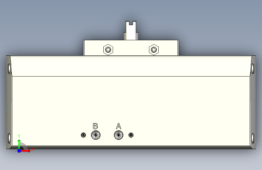 摆动驱动器-542099 DFPA-70-S5Z-F05F07---(0) 正面视图