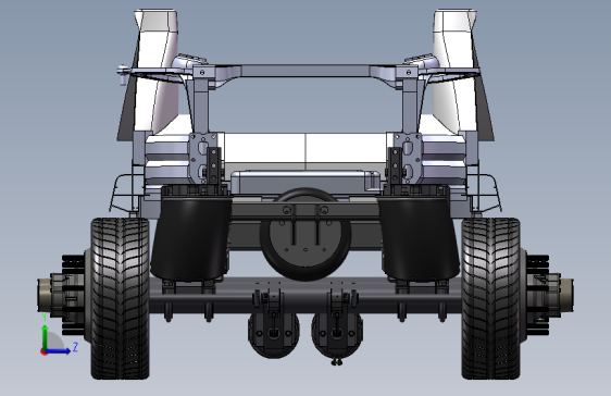 30 特斯拉Tesla Model S汽车底盘三维建模3D数模图纸IGS格式设计模型