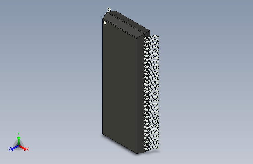 sop封装-SOP63P1035X279-64N_STEP_模型图纸下载 – 懒石网