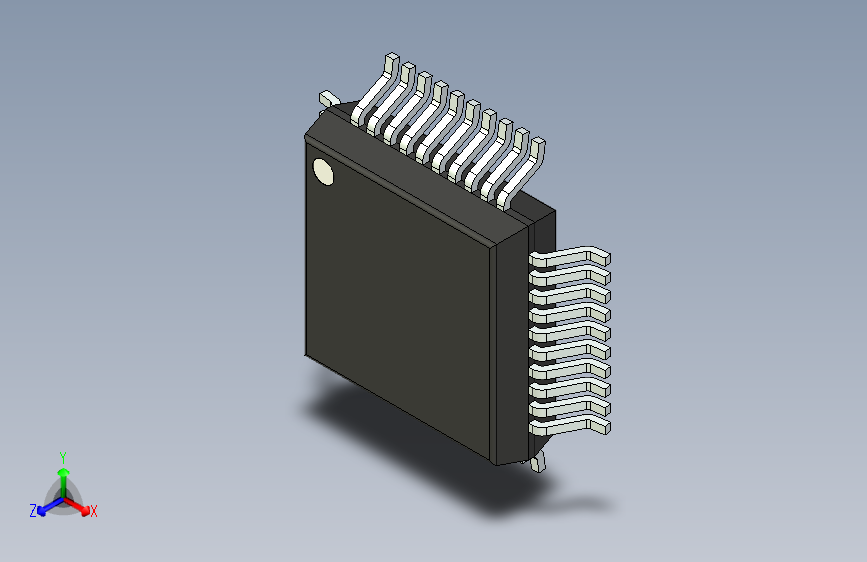 qfp封装-QFP40P700X700X160-40N