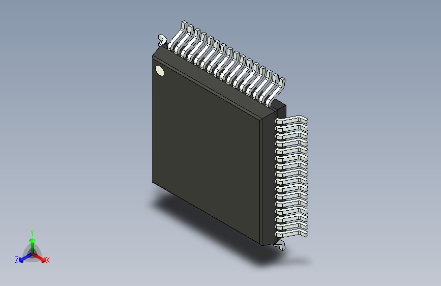 qfp封装-QFP40P900X900X160-64N
