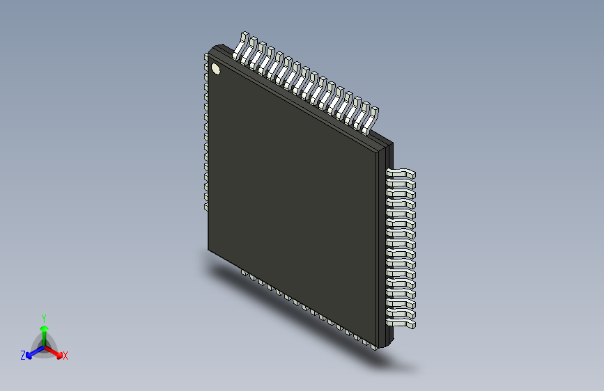 qfp封装-QFP50P1200X1200X100-65N
