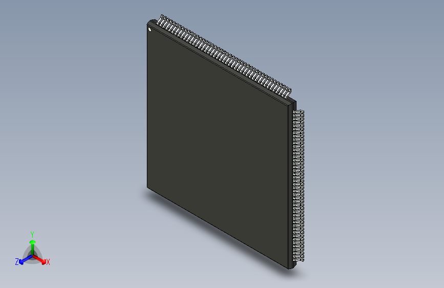 qfp封装-QFP50P2600X2600X145-176N