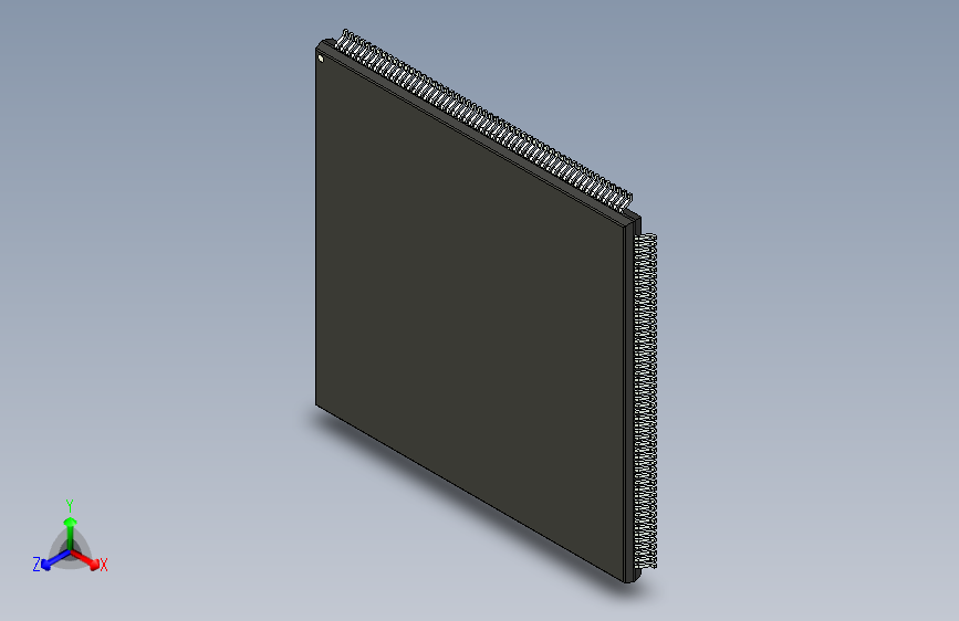 qfp封装-QFP50P3000X3000X160-208N