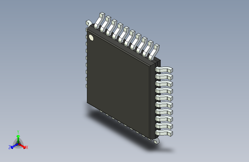 qfp封装-QFP65P900X900X120-40N