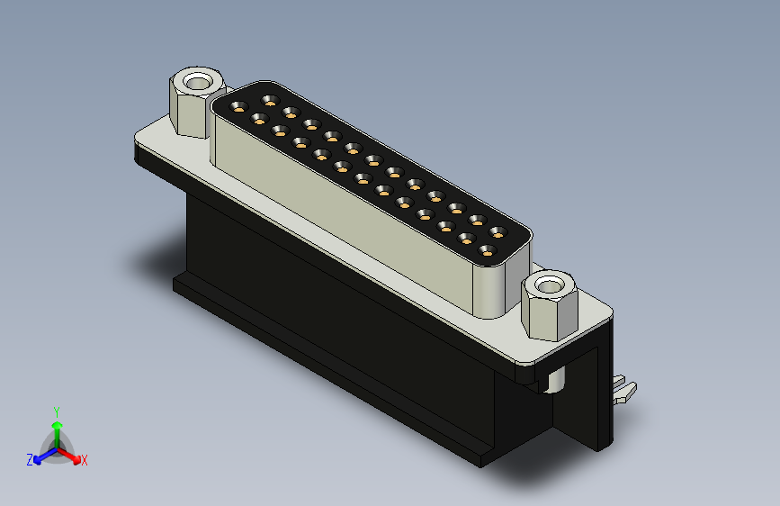 WSW - D-SUB连接器-A-DF25A-KG-T1