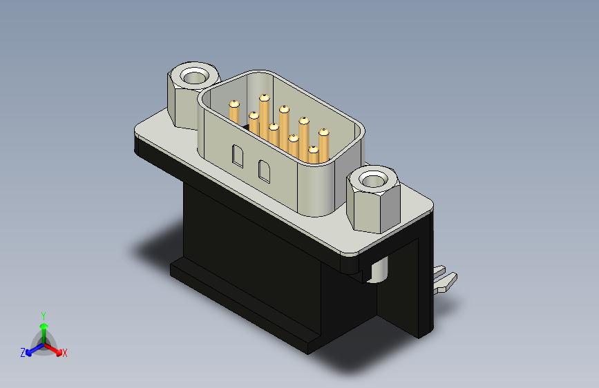 WSW - D-SUB连接器-A-DS09A-KG-T1