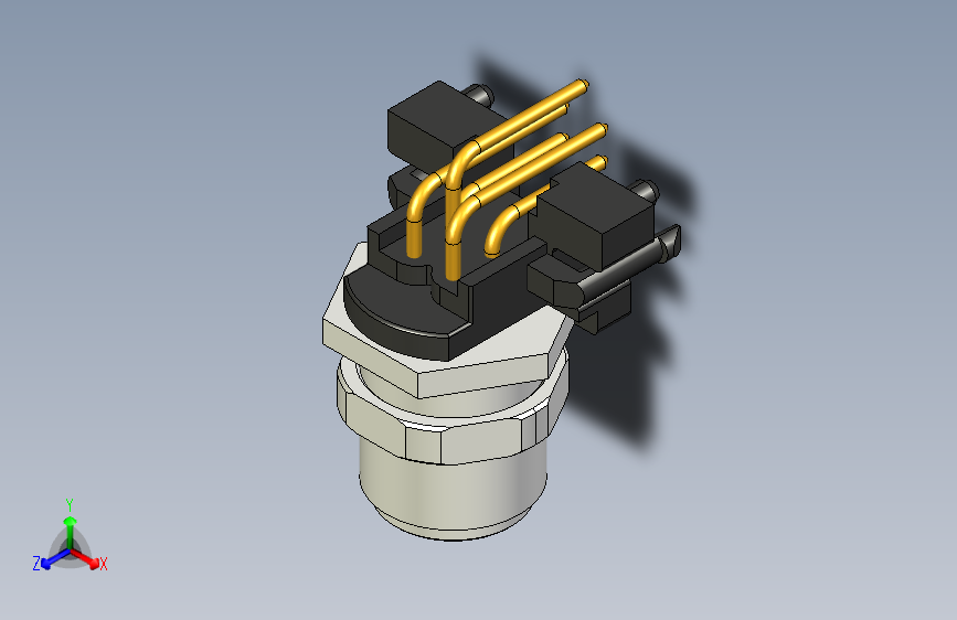 M12 5 Pos 连接器-M12-5 Male