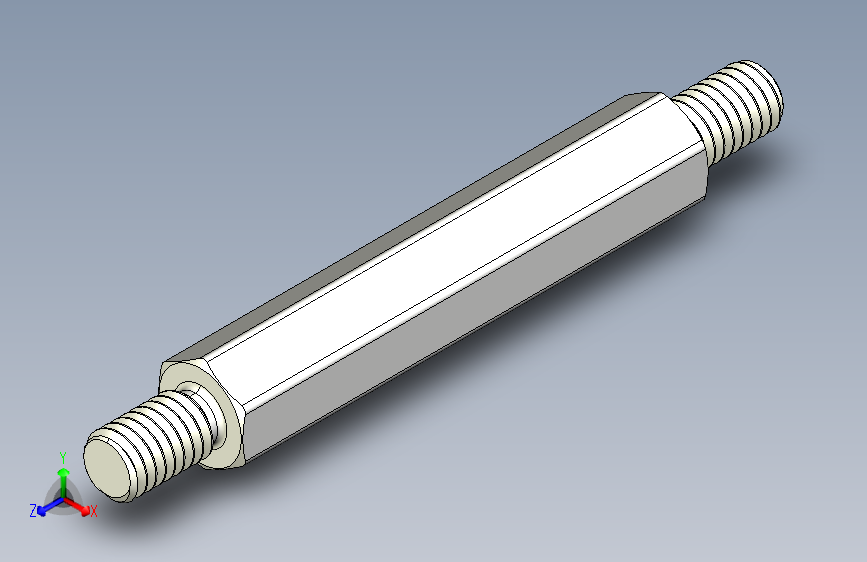 公对公六角螺柱-Standoff M3 M-M H 25mm