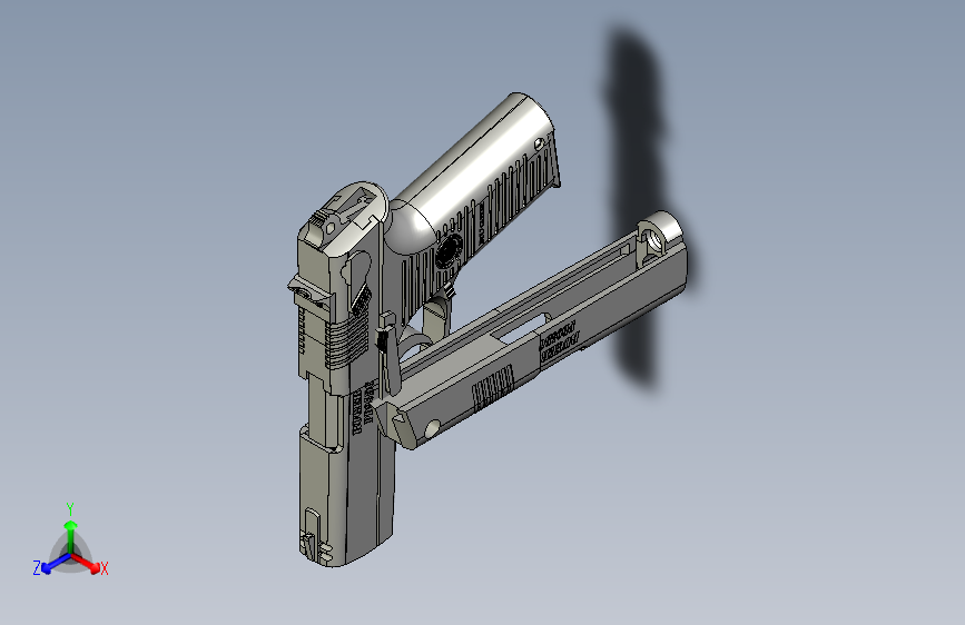 Ruger 9mm P95DC gun