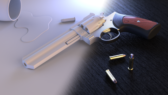 Ruger GP100 Revolver gun