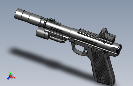 RUGER MARK IV gun