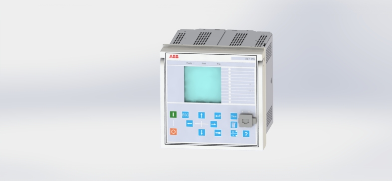ABB Relion 615 系列保护继电器，带大型 LCD